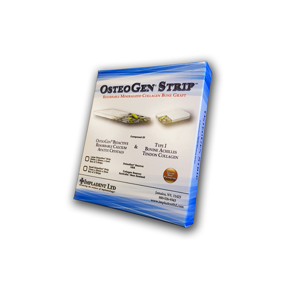 OsteoGen® Strip - Small - 12mm x 20mm x 3mm (Box of 2)