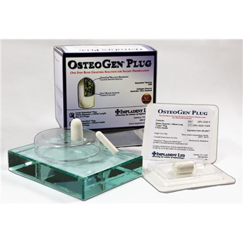 OsteoGen Plug Large 10 x 20mm  5/bx - Avtec Surgical