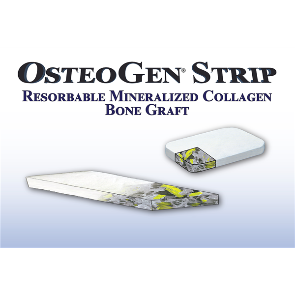 OsteoGen® Strip - Small - 12mm x 20mm x 3mm (Box of 2)